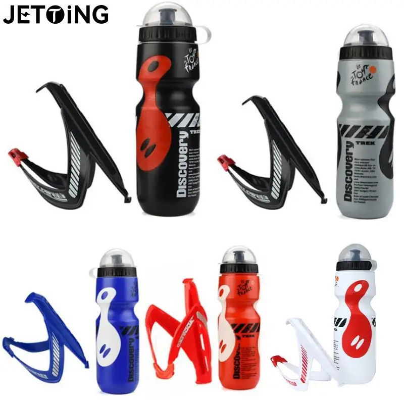 650ml Mountain Bike Bicycle Cycling Water Drink Bottle And Holder Cage Rack MTB Mountain Bike Bicycle Kettle Set Riding