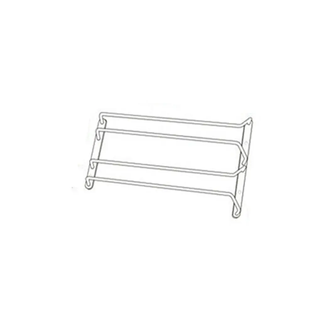 

Useful Silver Single Row High Glass Rack Wall Hanging Multiple Size Goblet Holder Glass Holder Wine Rack Wine Glass Rack