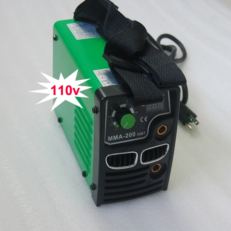 2022 New IGBT Inverter Electric Portable AC110 v  Red Welding Machine U.S Mexico  ARC Japan Stick Welders 1.2/  3.2mm Electrod