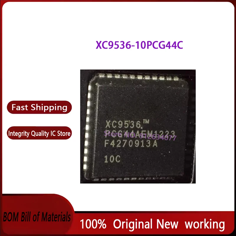 1~10pcs/lot XC9536-10PCG44C XC9536-10PCG44I XC9536PCG44 XC9536-10PCG44 100% Brand New Original