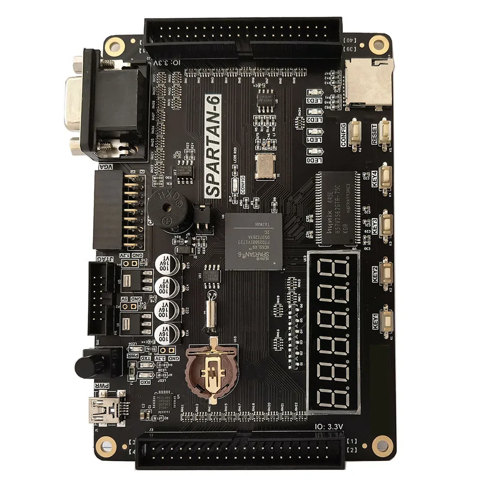 FPGA Development Board Xilinx Spartan-6 XC6SLX16 XC6SLX9-2FTG256