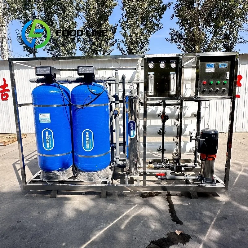 Industrial RO Water Treatment System Multi-Backwashing Cycle Program Automatically Cleans Pre-Filters To Ensure Stable Inlet