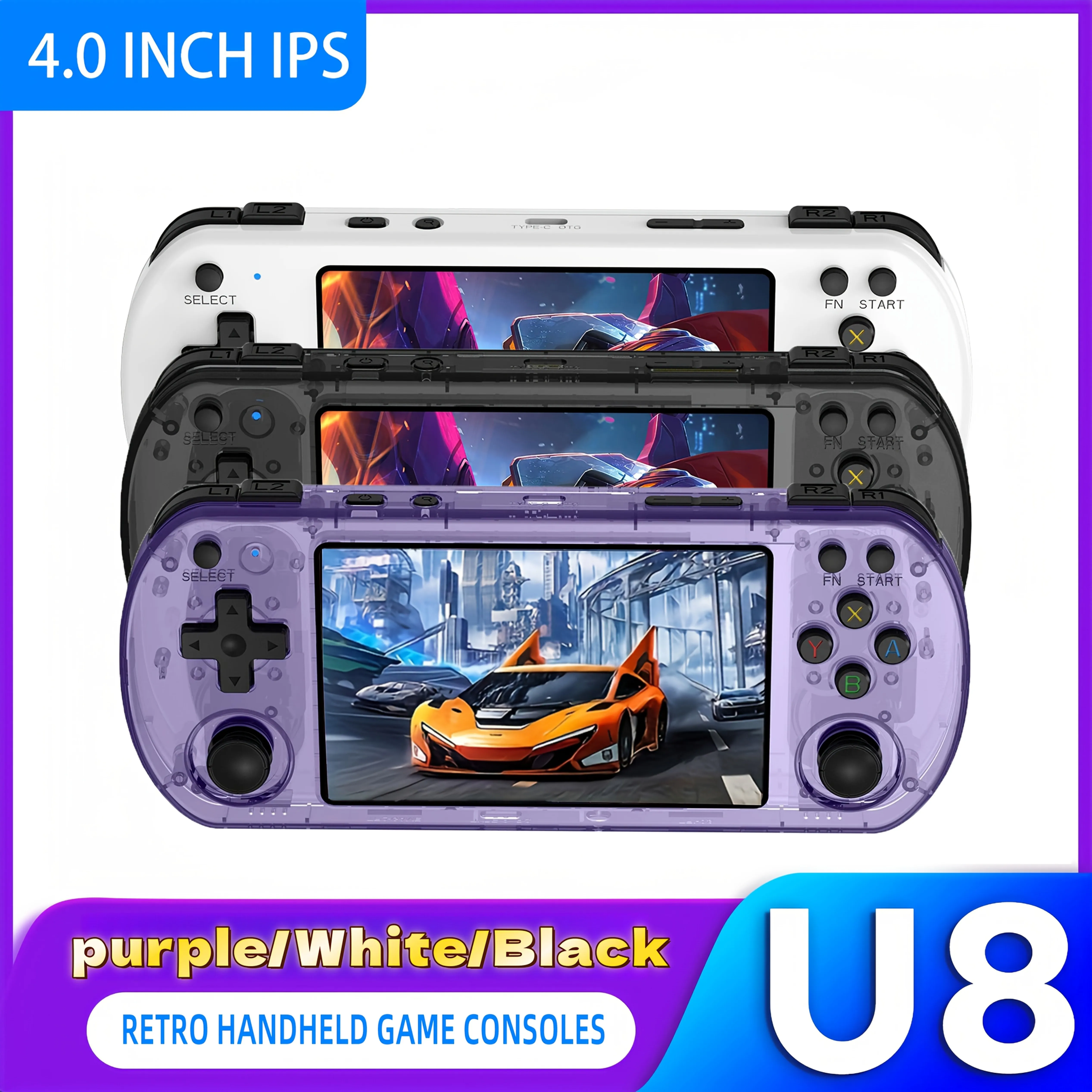 U8 Retro Handheld V…