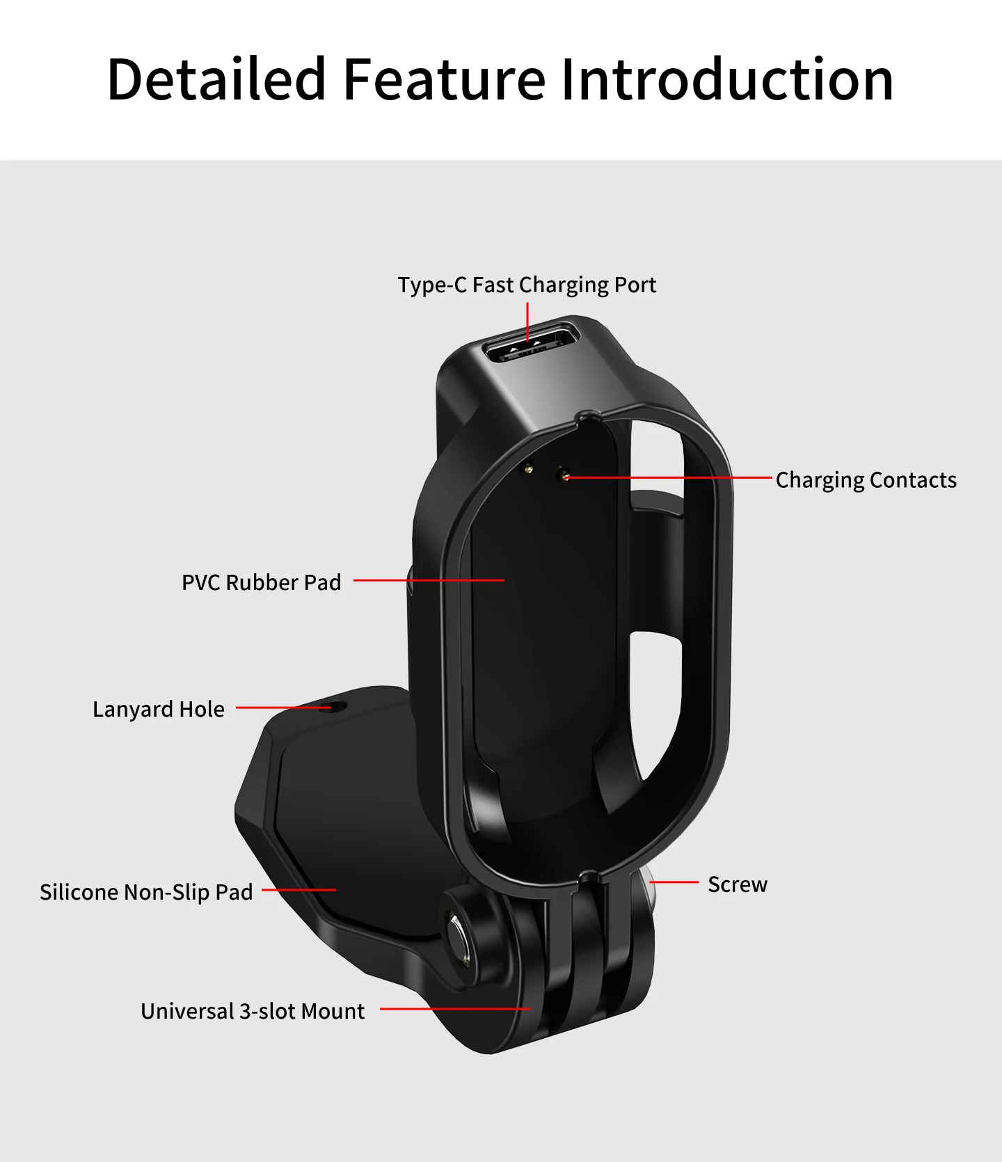 Action Kamera Halterung POV Brust Hut Clip für Insta360 Go3S Rahmen Feste Magnetische Quick Release für Go Ultra für DJI GoPro Halterung – Detail 8