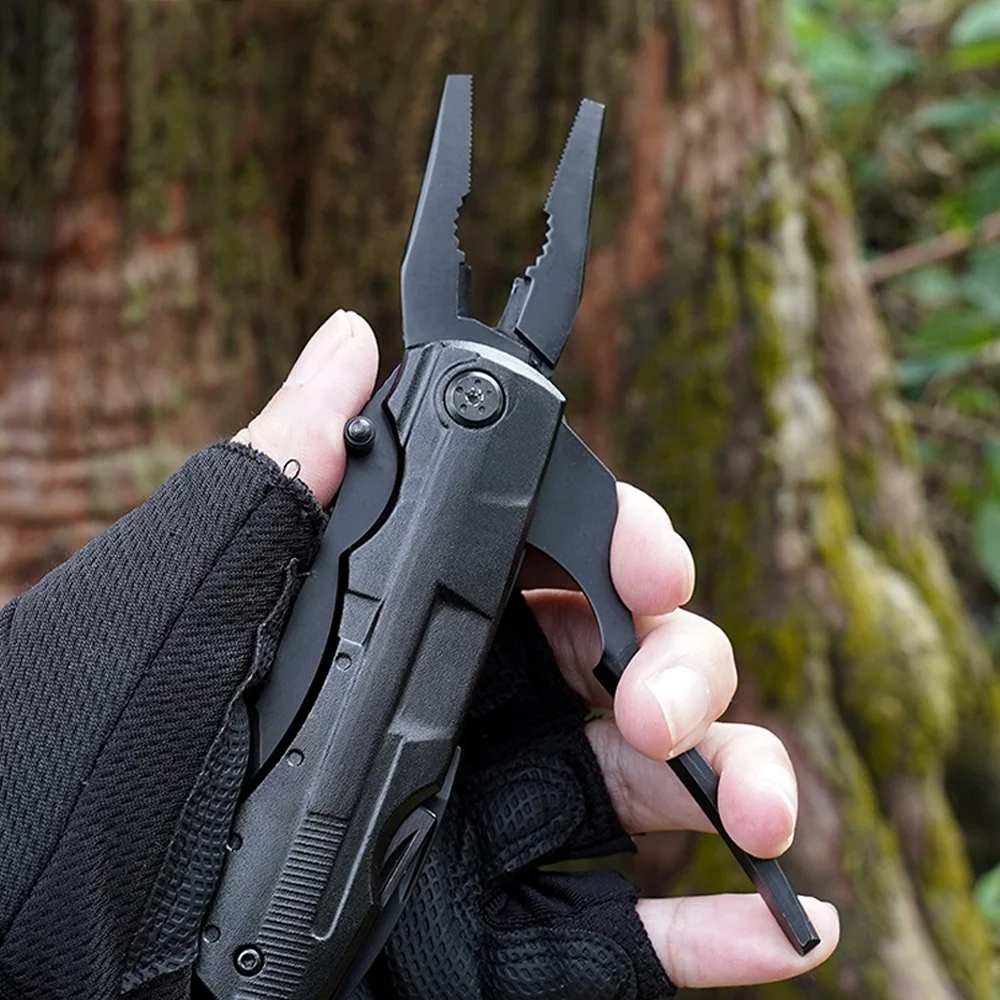 Multi-function Knife Pliers EDC Screw Multi-batch Head Outdoor Camping Portable Folding Combination Tool Multi-tool pliers