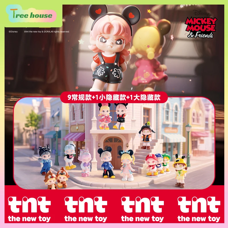

Новый оригинальный TOPYOY DORA X Disney слепая коробка Микки Wonderful Time Series Mystery Box Коллекция Модель Украшения Милая подарочная игрушка