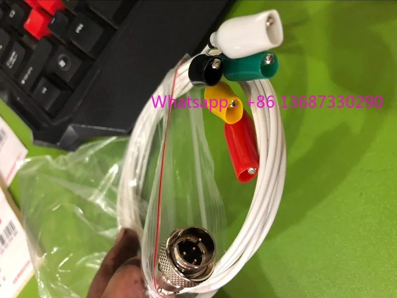 

1PCS Brand new genuine CHI760E workstation electrode connection wire cro codile mouth clamp wire 5-wire, plug 6-pin