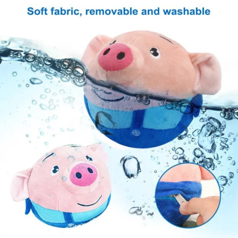 Speaking Electronic Plush Toy Cute Plush Jump Ball Pig Rabbit Dog Recordable Doll Singing Dancing Electric Pet CreativeKids Gift