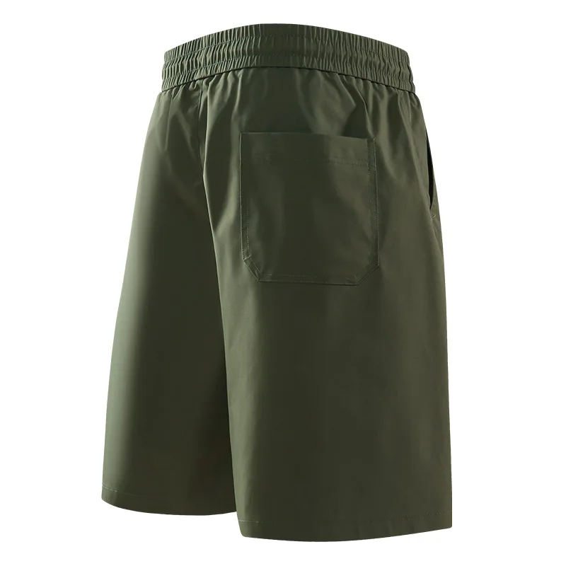 Summer men's shorts five-point pants outdoor sports elastic waist multi-pocket shorts breathable fashion casual pants