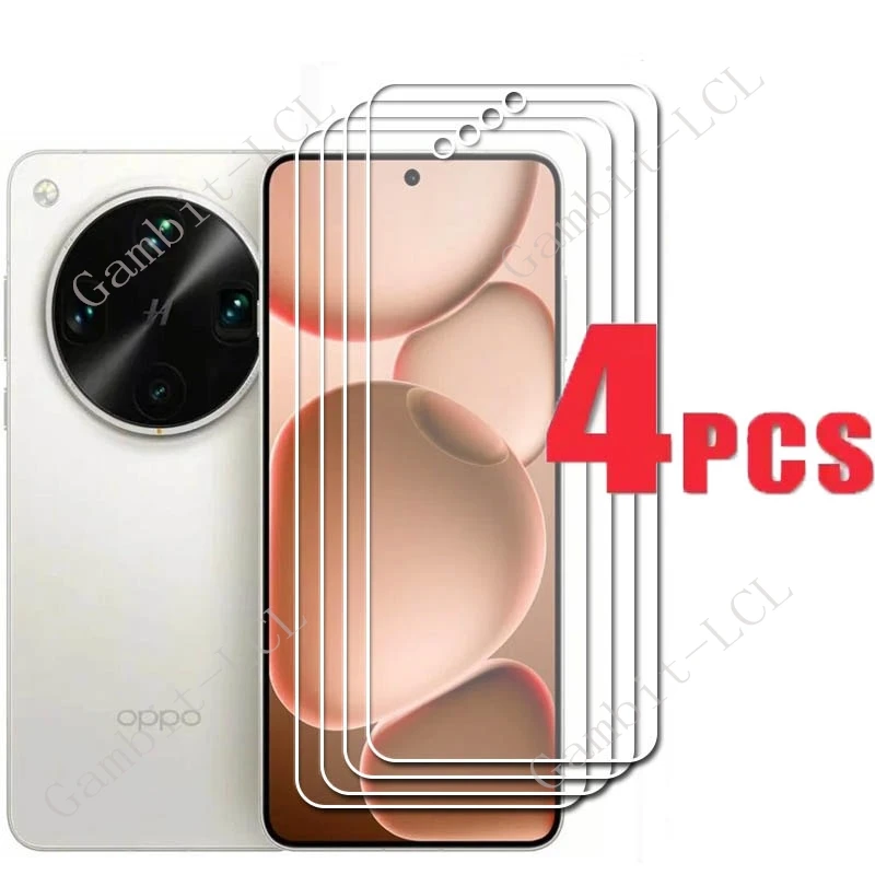 

4 шт. 9H HD закаленное стекло для OPPO Find X8 Ultra 6,82 "Защитная пленка на OPPOFindX8Ultra X8Ultra Защитная пленка для экрана