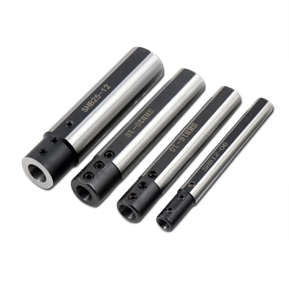 SHB 12 16 20 25 -3 4 5 6 8 10 12 Lathe tool sleeve Small Tungsten steel boring tool holder small diameter holder cutting bracket