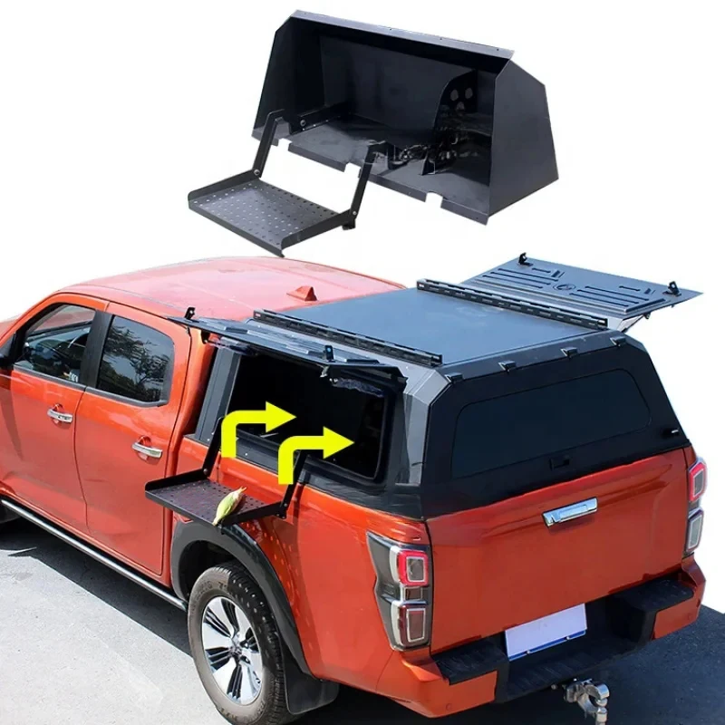 

Modification 4x4 Offroda Steel Hard Top Canopy with Outdoor Kitchen Shelf M