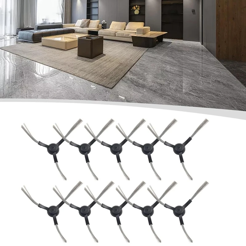 A83G-فرش جانبية للمكنسة الكهربائية الروبوتية ZOOZEE Z70، فرشاة بديلة لقطع غيار الفرشاة الجانبية بحافة الزاوية