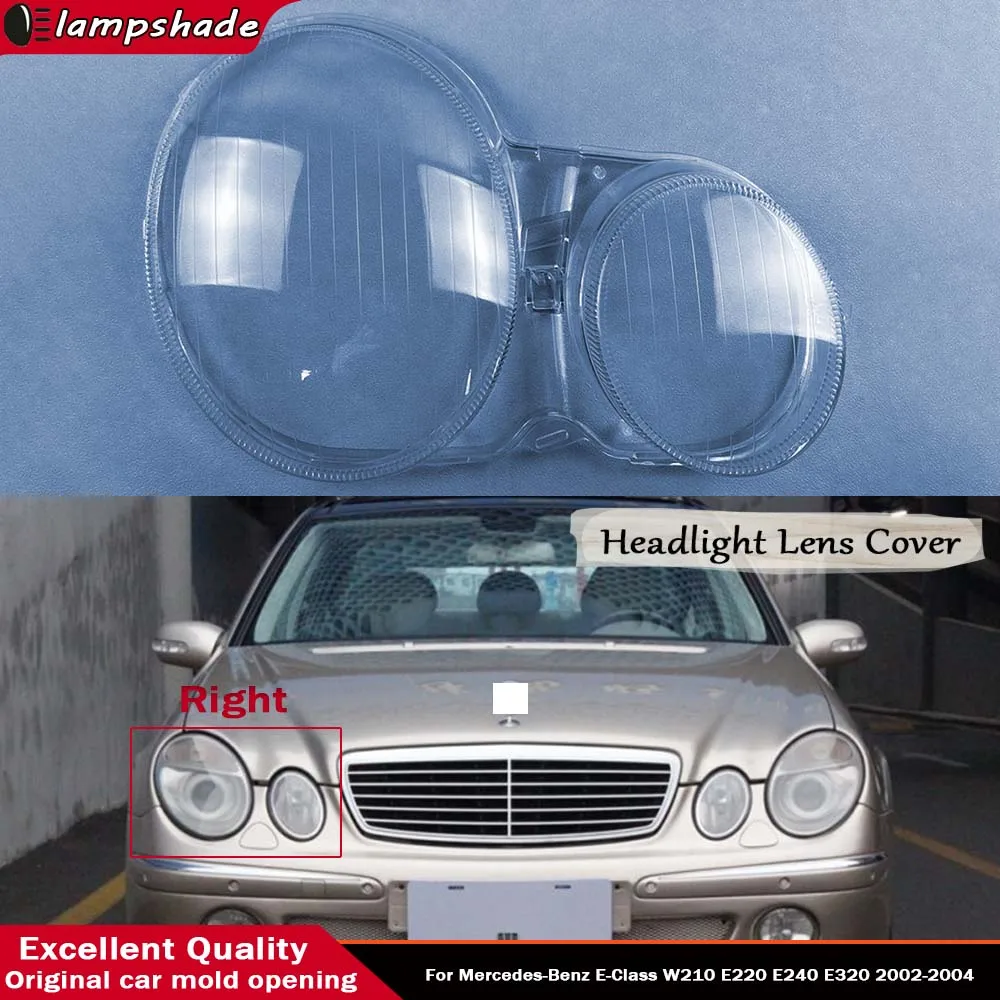 

Accessoire Voitures Car Lights Shell Headlight Headlamp Lens Covers For Mercedes-Benz E-Class W210 E220 E240 E320 2002 - 2004