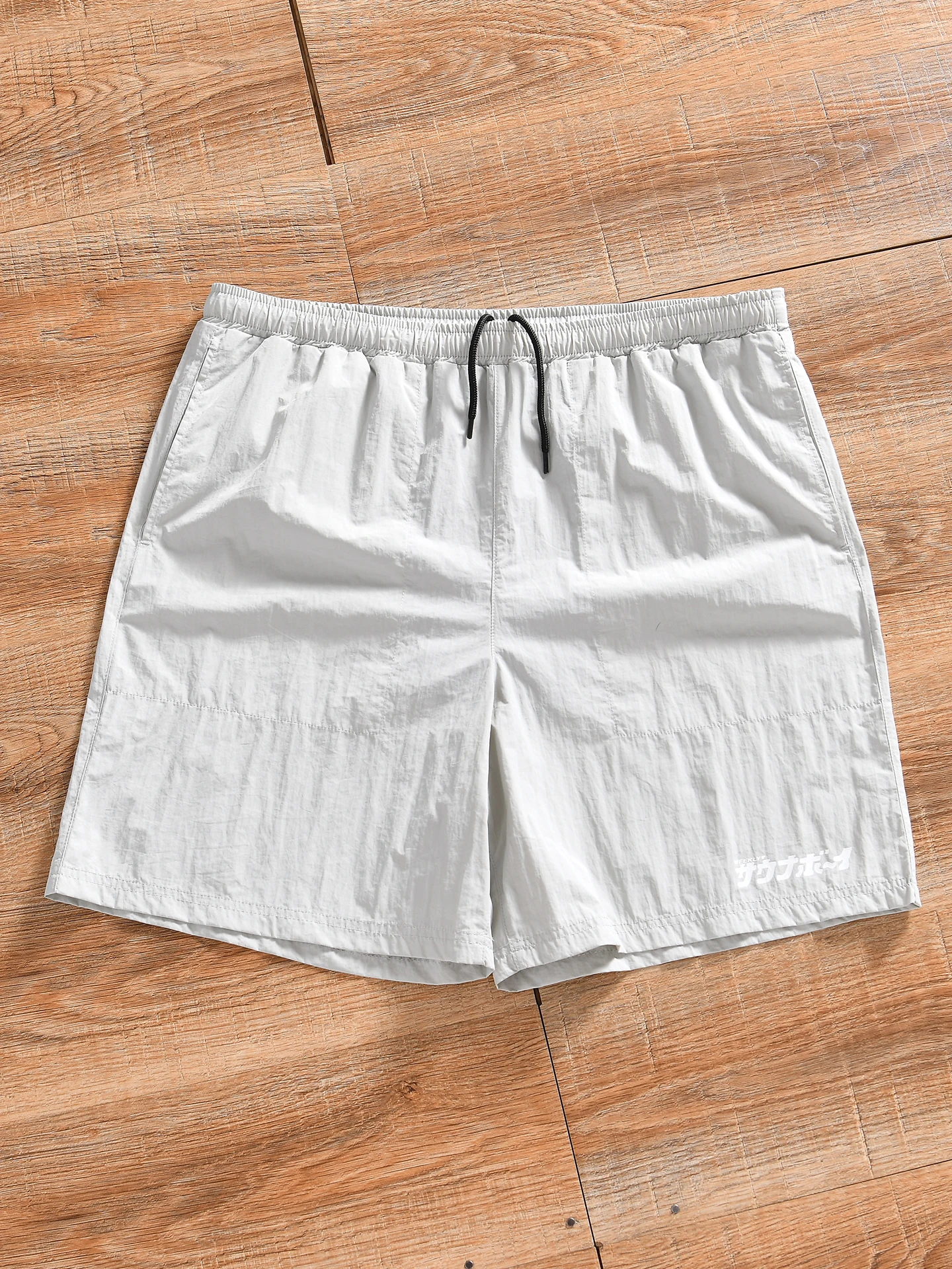 Quick Dry Mesh Lined Water Resistant Summer Men's Outdoor Sports Shorts Beach Pants Trendy Elastic Waist Standard Fit Basic C...