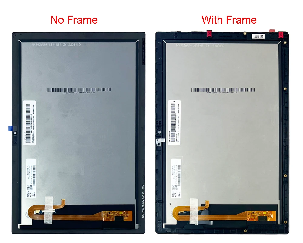 Imagem -02 - Lcd Display Touch Screen Digitizer Assembly Peças de Reposição Novo para Lenovo Ideapad Duet 3i 82at 82hk000vru 103