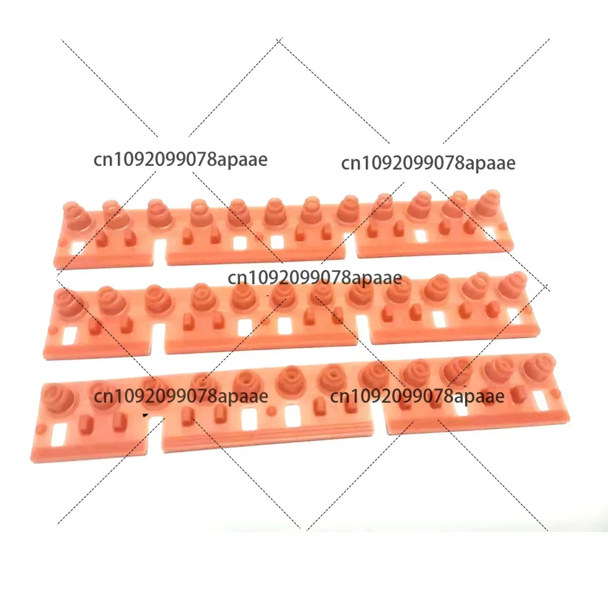 5pcs Conductive Keypad Rubber Contacts for Yamaha Keyboards PSR-550, S710, S910, S950, S970, and S975 models