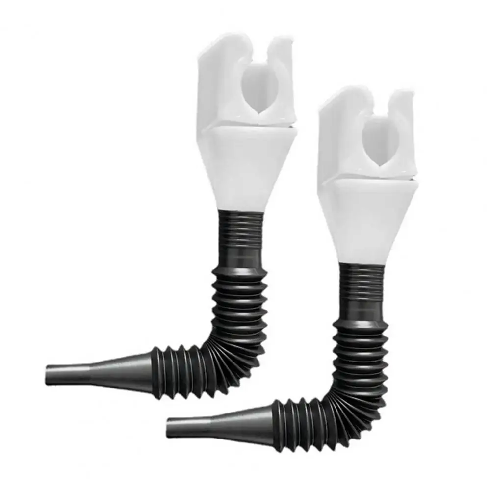 Car Fuel Funnel Self-driving Emergency Tool 2pcs Retractable Auto Fuel Funnels Foldable Engine Oil Refueling for Self-driving