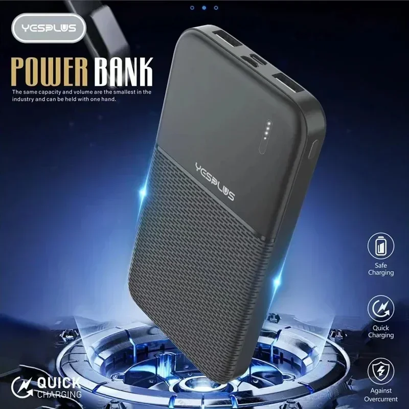 200000 mAh Power Bank Большая емкость 20 Вт Аккумулятор для быстрой зарядки Портативный Power Bank Подходит для IPhone, Samsung, Huawei