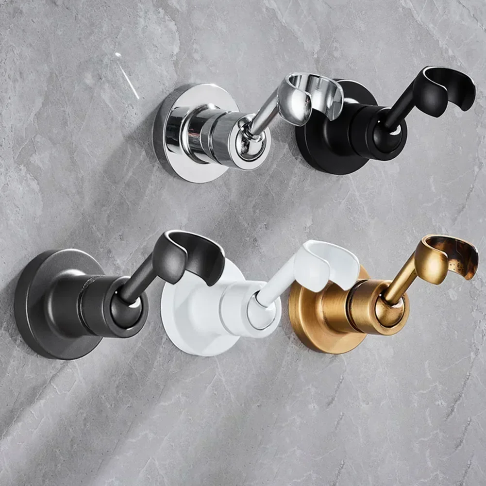 

1PC Copper Adjustable Showerhead Fixed Base 360-Degree Universal-bathroom Showerhead Hose Bracket Shower Hanger Accessories