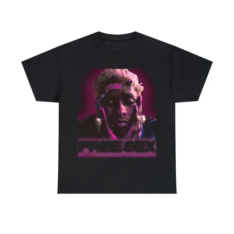 YOUNG THUG Free Thug T-SHIRT | Rap Tee Concert Merch Kanye Thugger Slime Season | Pink Rare Hip Hop Graphic Print |