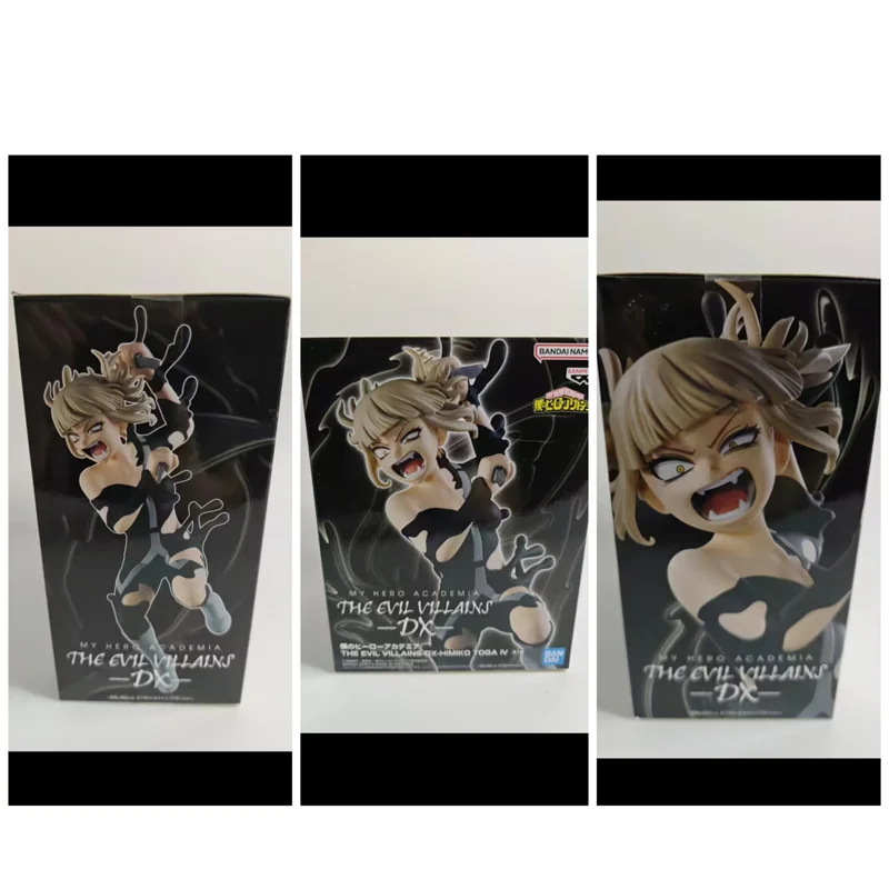 

Подлинная Bandai Namco Banpresto My Hero Academia The Evil Villains-Dx-Himiko Toga 20 см, коллекционная аниме-фигурка из ПВХ, модель игрушки, подарок