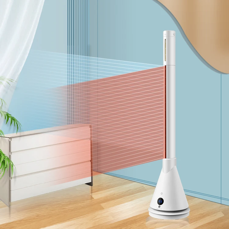 Air Humidifying Heating Cooling Fan for Room Remote Control Energy-Saving Air Circulation Fan Humidifier