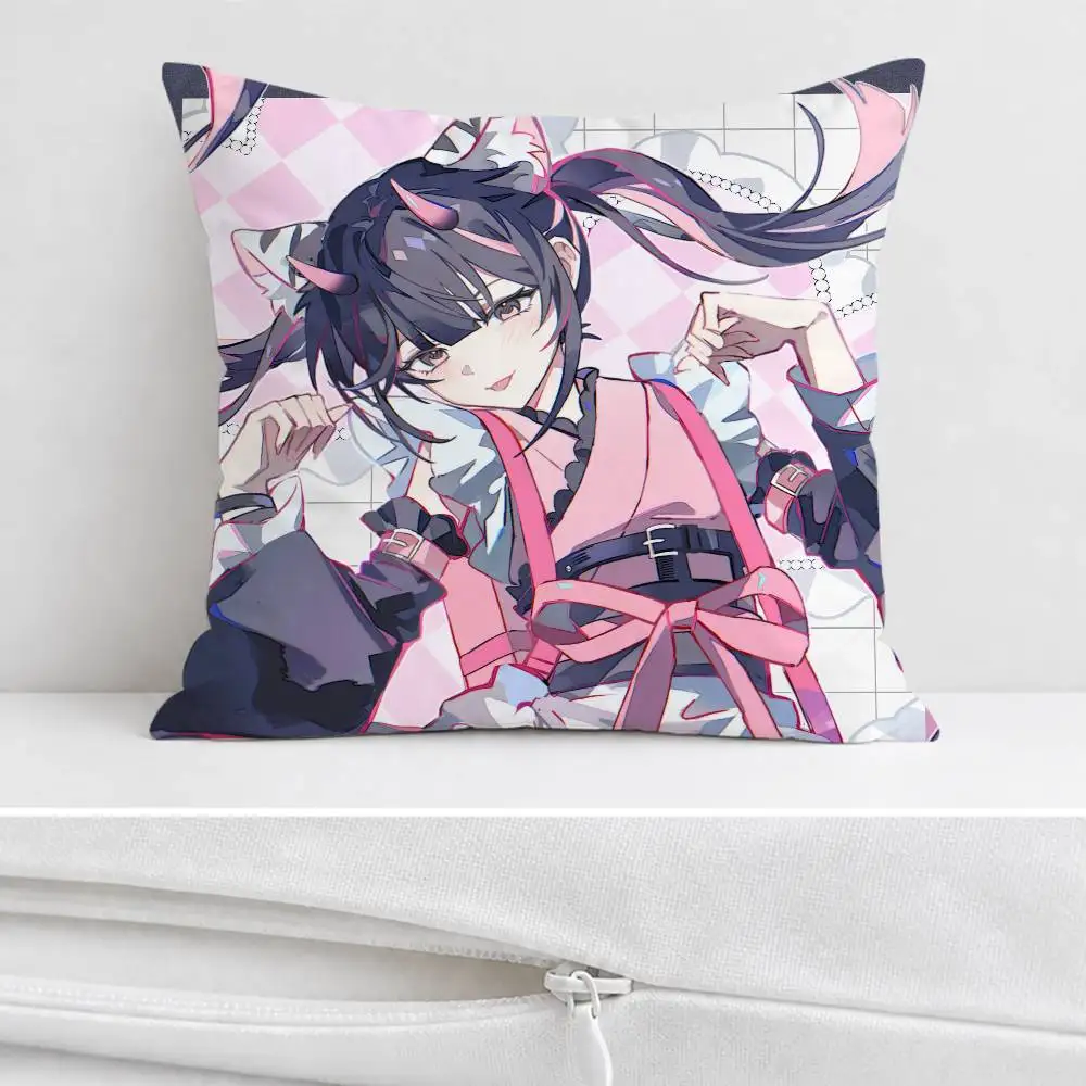 Cosmic P-Princess Kaguya  Double-sided Printed Square Decorative Cushion Cover for Sofa Living Room Home Decor