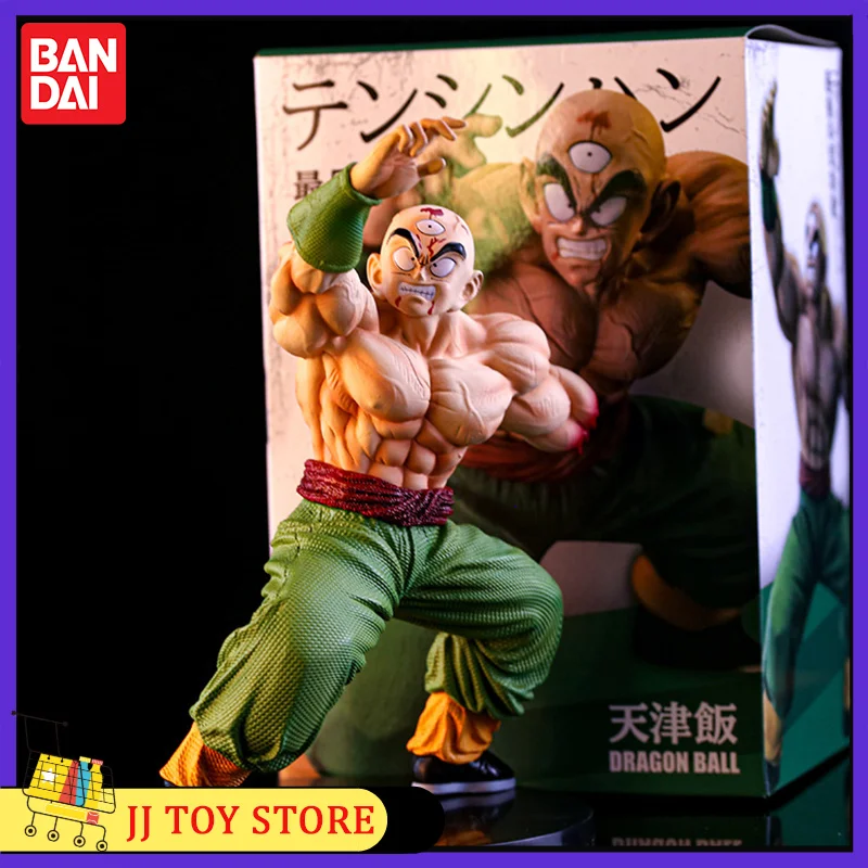 

Украшения из ПВХ в стиле аниме мультфильм Dragon Ball Brokeback Tien Shinhan, настольное украшение для детей, подарок на день рождения, периферийный аниме