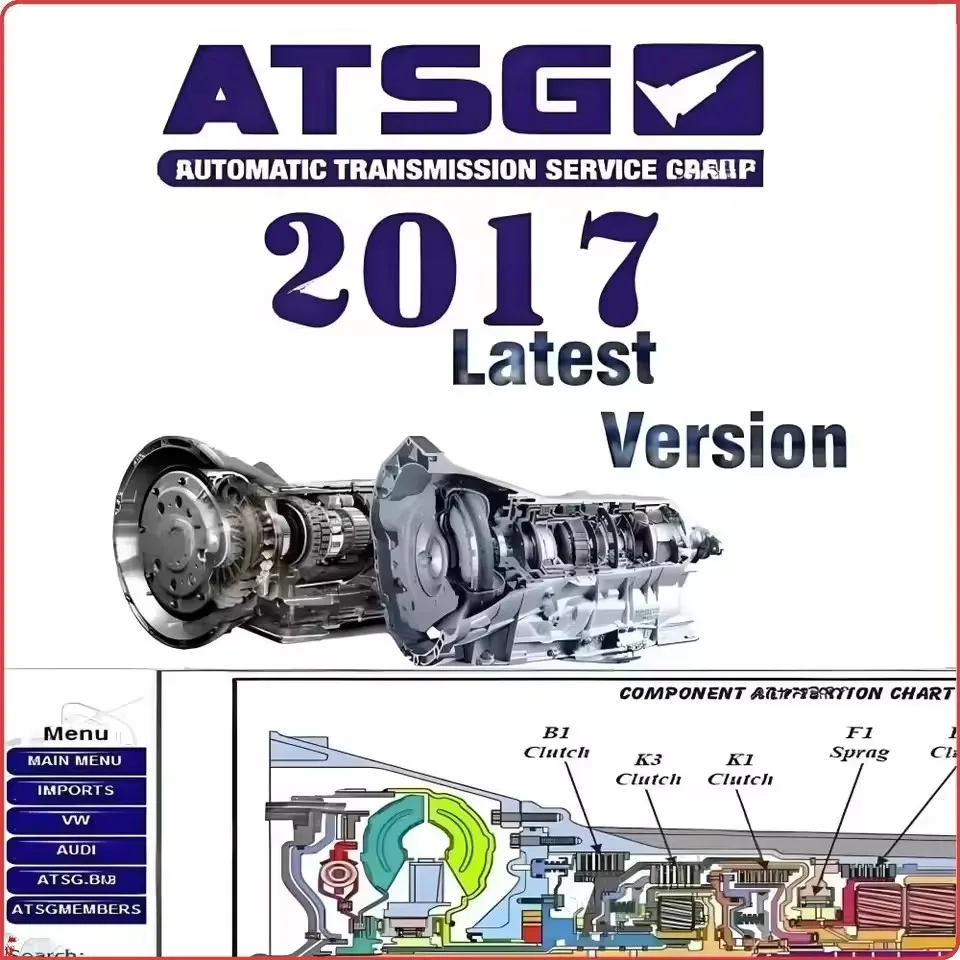 

2025 hot ATSG 2017 Automatic Transmissions Service Group Auto Repair Manual Diagnostics engineer repair manuals ATSG information