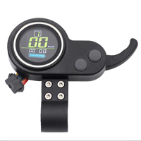 For JP Display 36V-60V Motor Brushless Controller LCD Display Panel Thumb Throttle for FLJ T11 T113 Electric Scooter,A