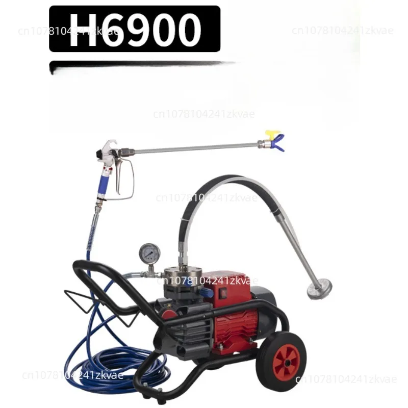 Small Electric  Airless Sprayer Latex Paint Household High Power Engineering Paint Spraying Machine