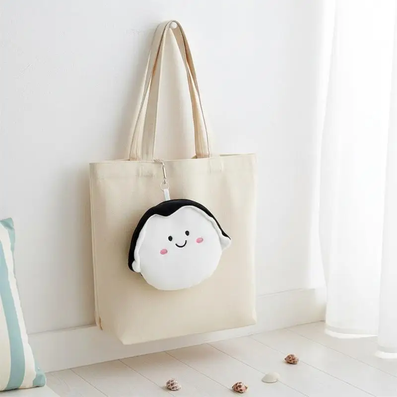 

Funny OysterPlush Stuffed Zipper Coin Purse Cute Cartoon Bag for Kids and Teens
