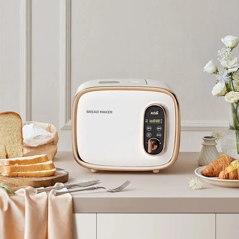 Mini Bread Maker, Household Use, Fully Automatic, Intelligent, Fruit Sprinkling, Dough Kneading, Fermentation, Multi-functional