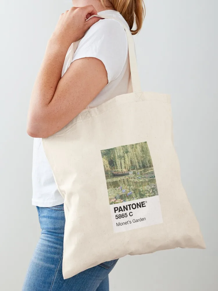 Pantone Monet’s Garden Tote Bag Women's shopper university shopper bag shopping bag eco folding