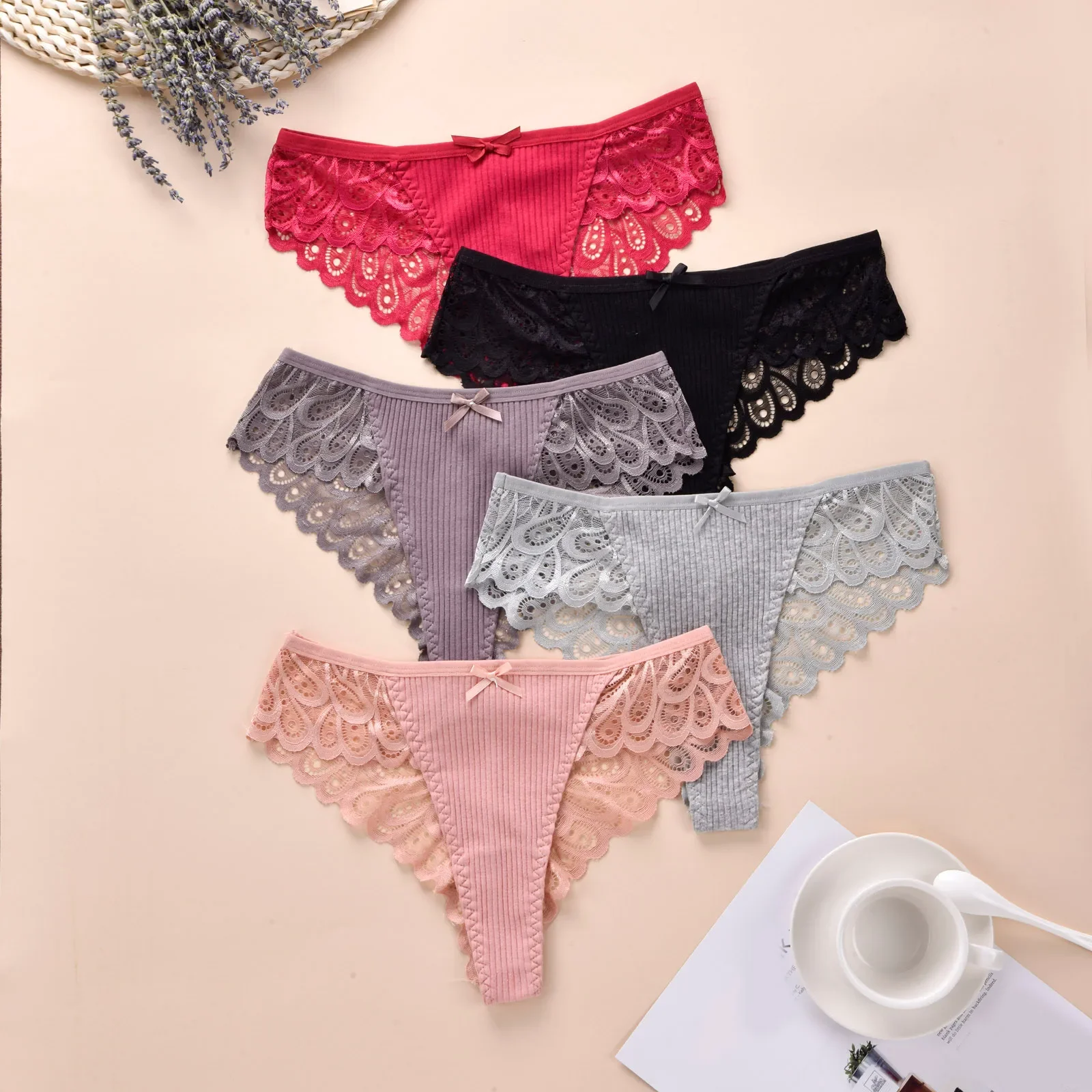 

Sexy Women's Panties Underwear Seamless Lace Briefs Hollow Out Female Sport Panty Low Waist Comfort Lady Lingerie Tanga Intimate