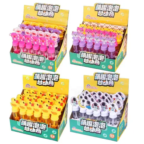 Petites bulles pour cadeaux de fête, 24 pièces, jouet souffleur de bulles pour l'extérieur, cadeaux de fête pour jardin, arrière-cour, pelouse