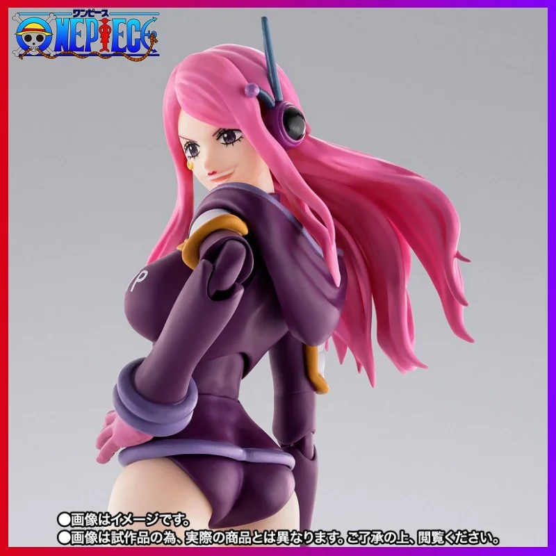 

Genuine One Piece Anime Toy S.H. Figuarts Jewelry Bonney Egghead Series Beautiful Girl Mobile Figure Model Collection Toy Gifts