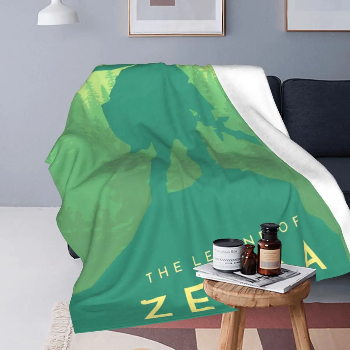 Game Z-Zelda Link Cartoon Blankets Fleece Summer Multifunction Lightweight Thin Throw Blankets for Bed Couch Bedding Throws