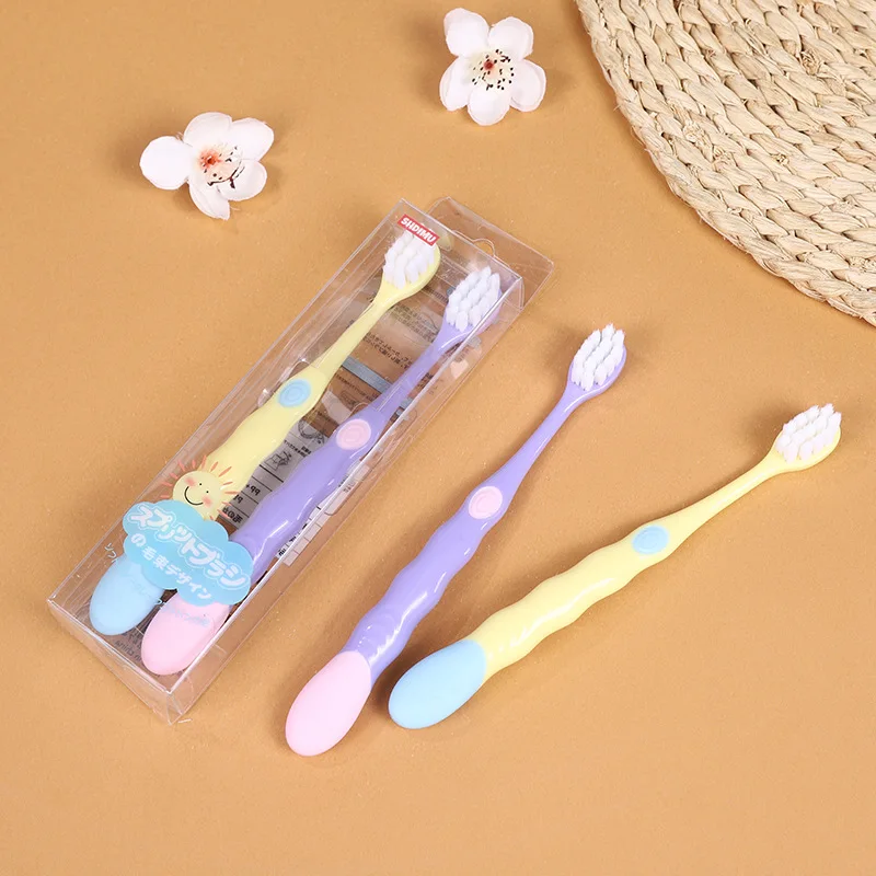 Hot Selling New Children's Toothbrush Million Soft Fur Brush Wide And Thin Brush Head Caring for Children's Gums Teeth Healthy