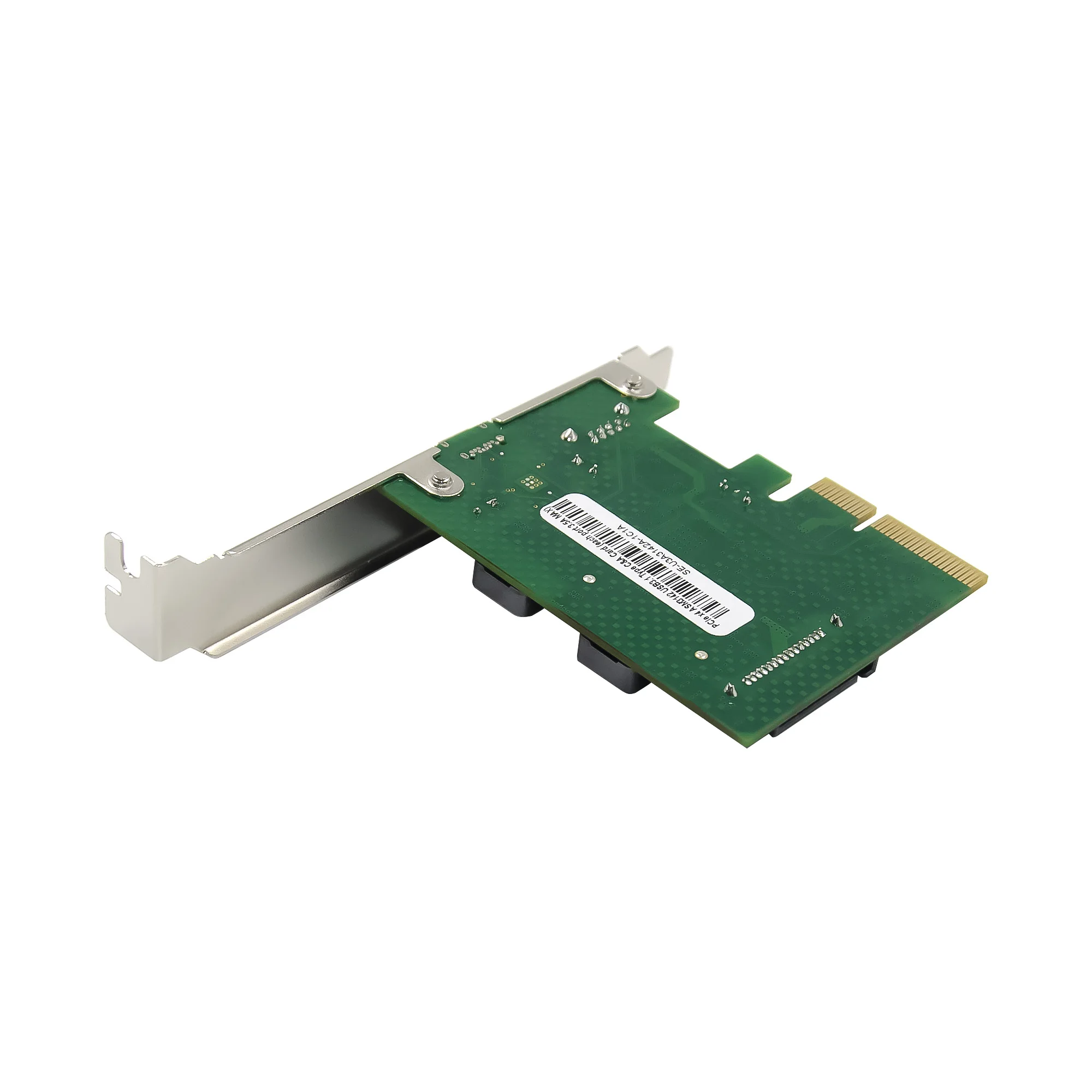 SUNWEIT ST639 PCIe X4 ASM3142 USB3.1-C+A Carte étendue 10 Gbit/s