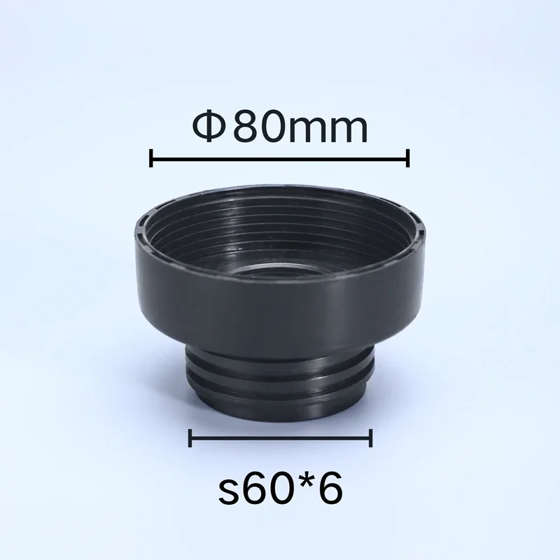Adaptador de grifo de válvula de tanque IBC, Conector de tubería de riego de jardín, alta calidad, 80mm a S60 x 6