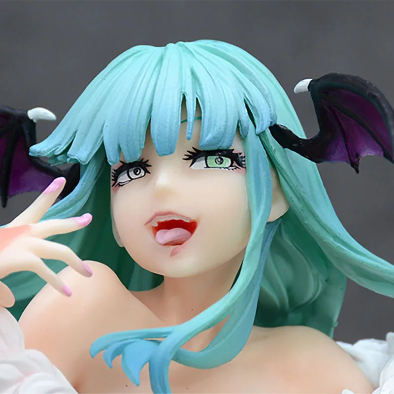 Darkstalkers modelo Morrigan Aensland figura de acción 21cm Manga estatuilla juego colección GK estatua ornamento juguetes periférico de animé