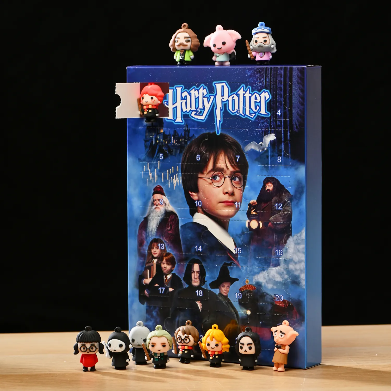 2025 جديد هاري بوتر صندوق أعمى سلسلة أنيمي الكرتون جمع أرقام لطيف الحلي دمية الأطفال عيد الميلاد صندوق مفاجأة اللعب