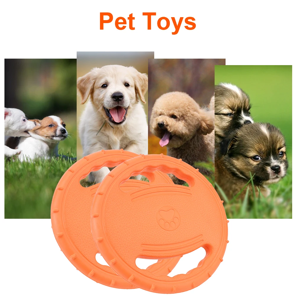 Cat Toy Dog Fashion Pet Training Toy Puppy Interactive Puzzle Tool Chewing Flying Saucer Foam