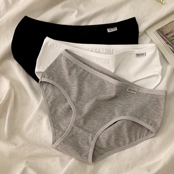 면 팬티 자카드 디자인 패턴 여성 팬티 속옷 섹시한 여성 란제리 팬티 단색 친밀한 팬티 여성용