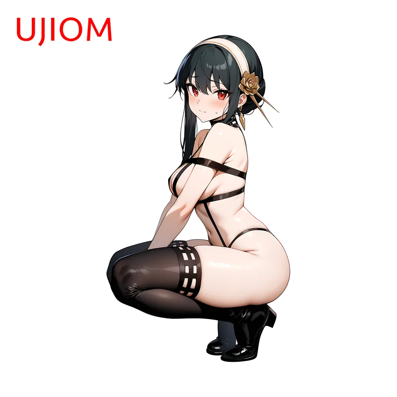 UJIOM Yor Forger Seductive Wall Sticker Enchanting Tendy Occlusion Scratch Decal Suitable For Wardrobe Vestibulec Decoration