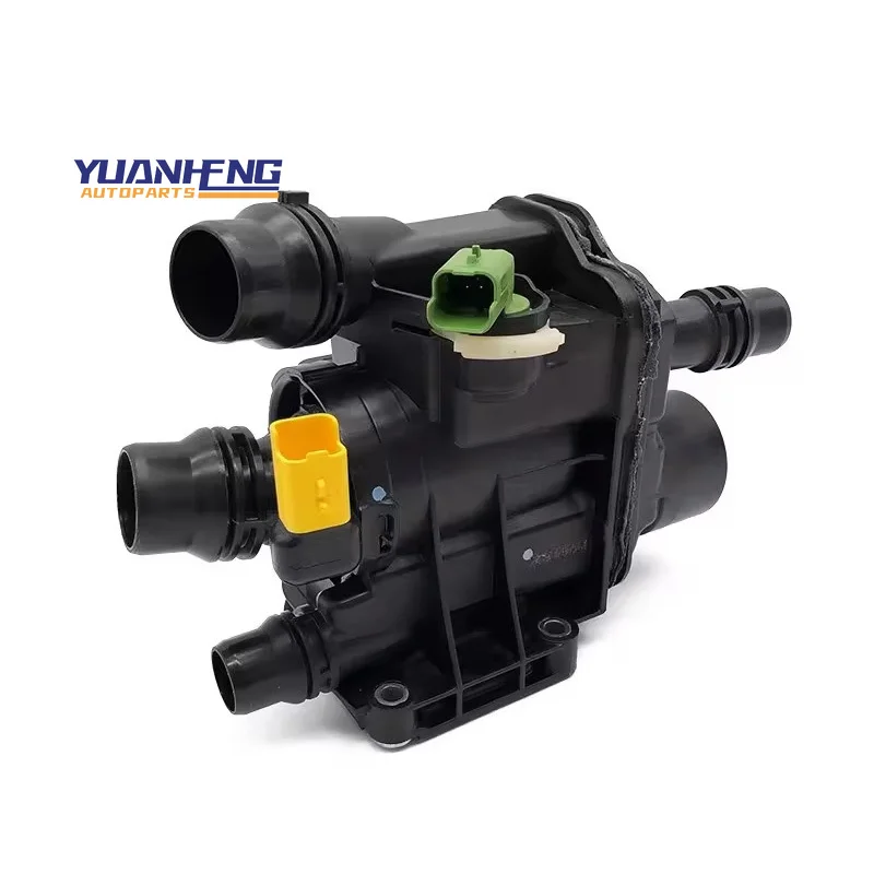 

9812131480 9807198480 Выходная камера системы охлаждения Термостат охлаждающей жидкости двигателя для Peugeot Citroen C4L 1,2 T