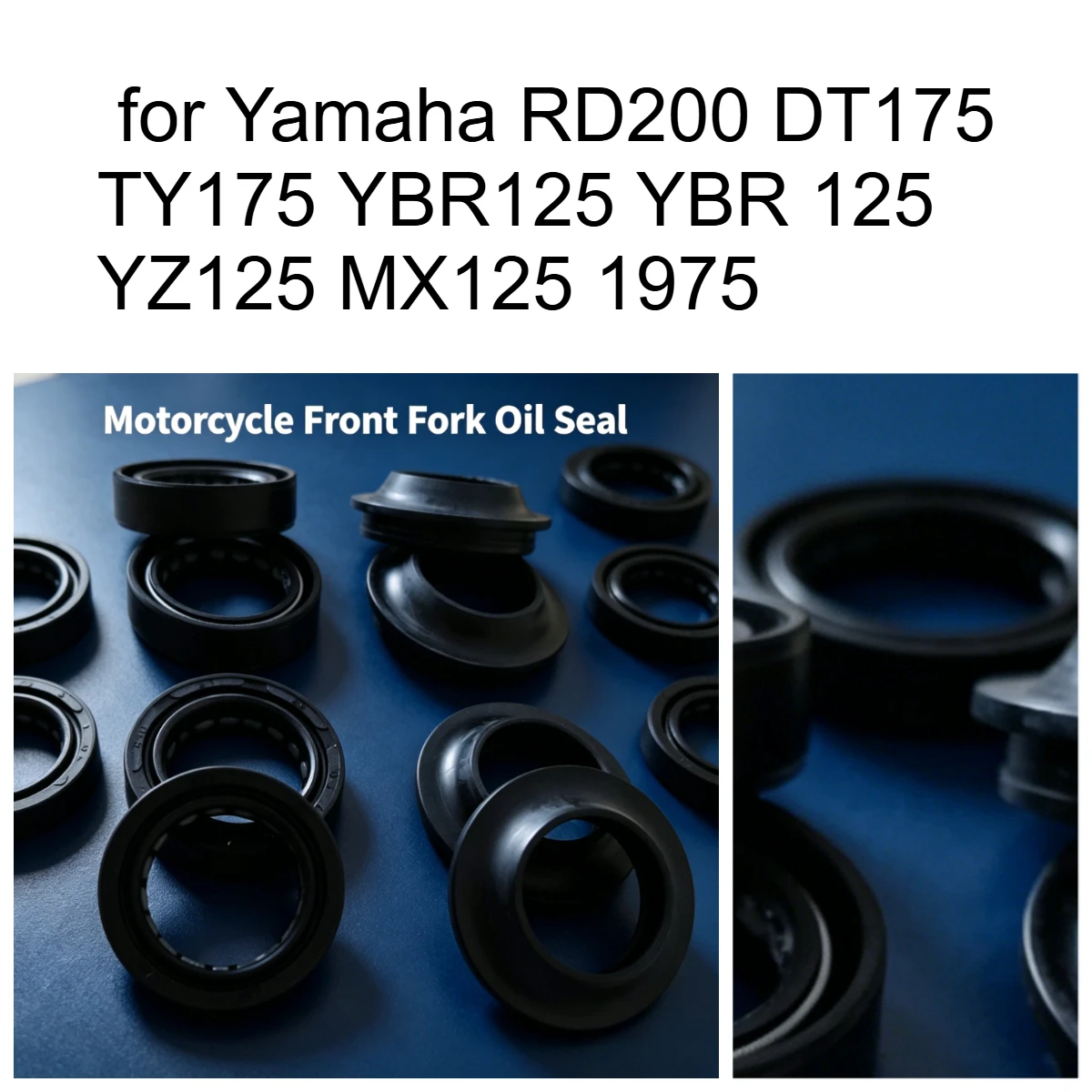 30 40.5 10.5 30x40.5x10.5 Motorcycle Front Fork Oil Seal Dust Cover for Yamaha RD200 DT175 TY175 YBR125 YBR 125 YZ125 MX125 1975