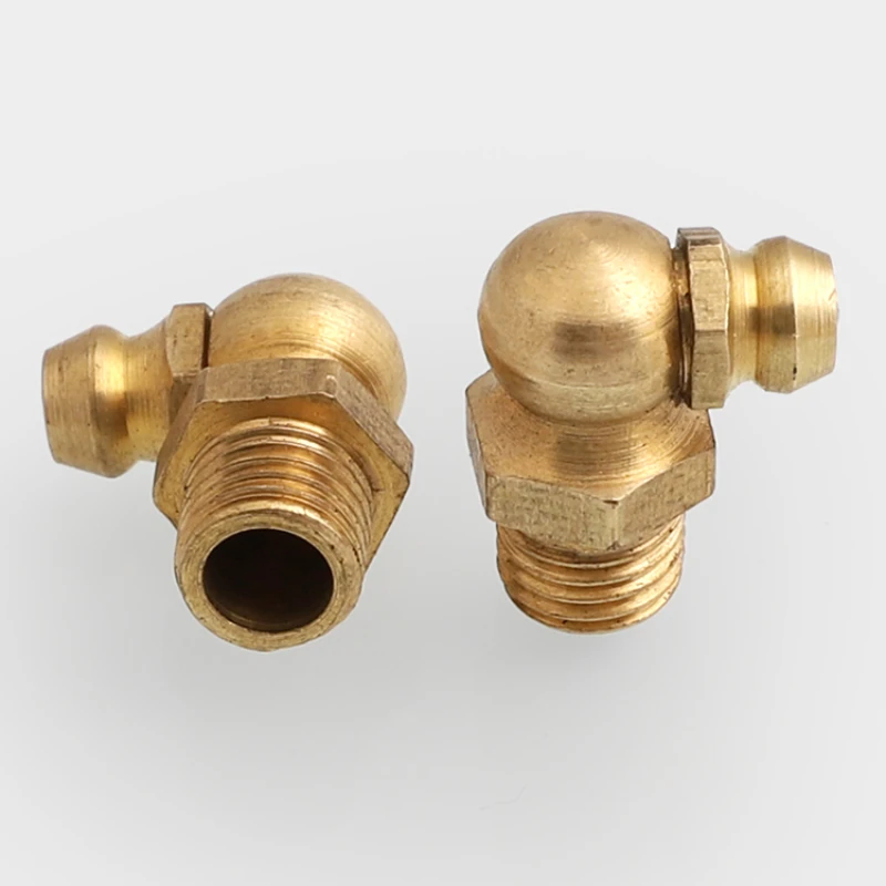 Pentil lemak kuningan 45 berlapis/90 berlapis/linier M4 M5 M6 M8 M10 M12 M14 M16 M20